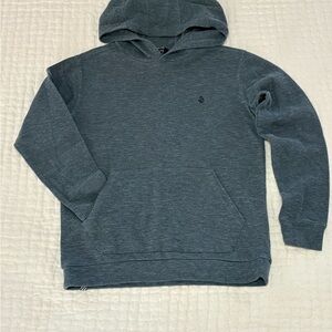 Volcom Boys Dark Blue/Green Hoodie Sweater